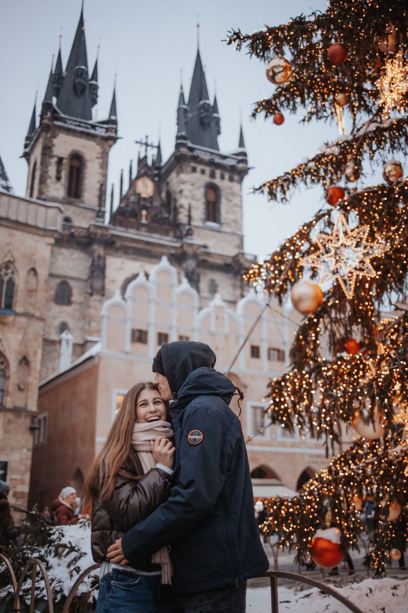 Vánoční rodinné focení v Praze 2024